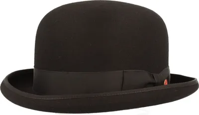 Mayser Melone Connor aus Wollfilz in schwarz
