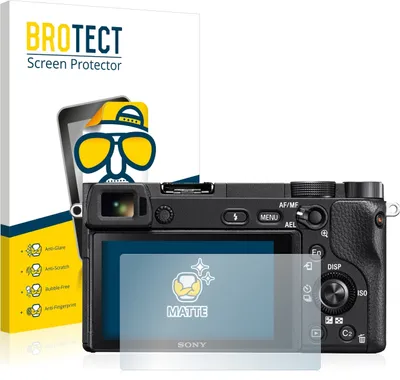 Produktbild von 2x BROTECT Schutzfolie für Sony Alpha 6300 Displayschutz Displayschutzfolie Folie Matt Entspiegelungsfolie