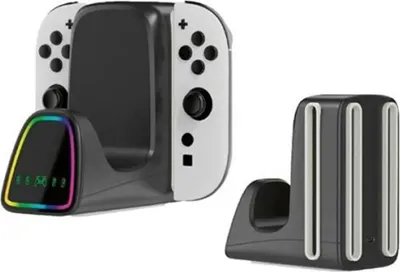 Produktbild von NACON SWITCHNEWCHARGERPRO, Nintendo Switch 2, Ladestation, Schwarz, Rot, USB, Kabelgebunden, 1 Stück(e)