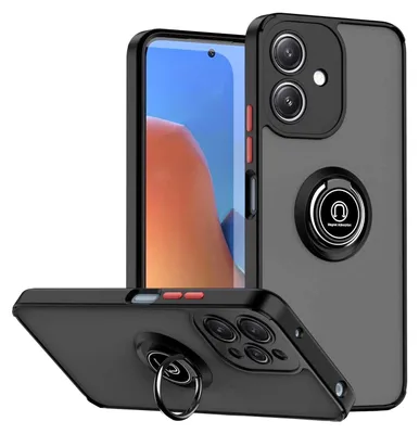 Produktbild von Für Motorola Moto G14 TPU / PC Design Ring Magnet Cover Handy Tasche Hülle Schutz Etuis Neu