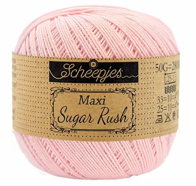 Produktbild von Scheepjes Maxi Sugar Rush 50g (238) Powder Pink