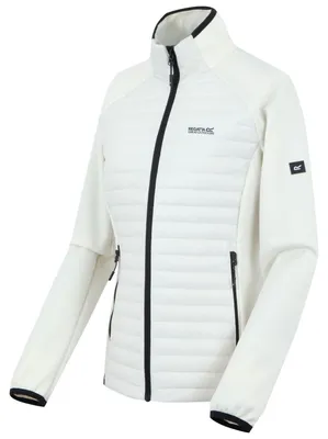 Produktbild von Regatta Clumber Hybrid Softshelljacke Damen, Farbe:Weiß, Größe:44
