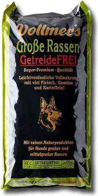 Immagine prodotto di Vollmers Grandi Razze Senza Cereali 15kg