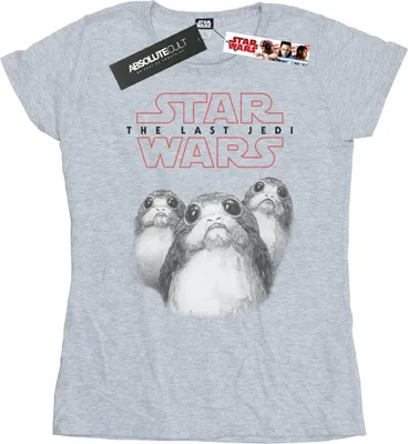 Produktbild von Star Wars - "The Last Jedi" T-Shirt für Damen BI50439 (M) (Grau)