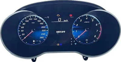 Zdjęcie produktu dla Cyfrowy pulpit nawigacyjny, kompatybilny z modelami Mercedes Benz, obsługa Carplay, czarny