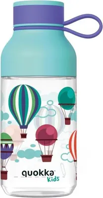 Produktbild von Quokka Kids Ice, Plastikflasche mit Schleife Ballons, 430ml, 40162