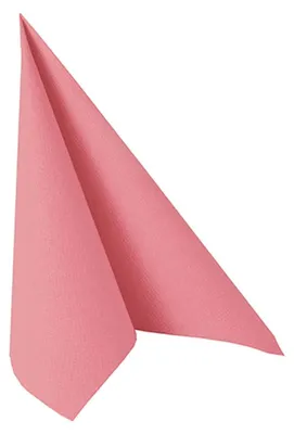 Image de Serviettes 40x40cm Royal Collection, 50 pièces, Couleur:rose