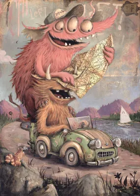Produktbild von Road Trippin´ Puzzle 2000 Teile