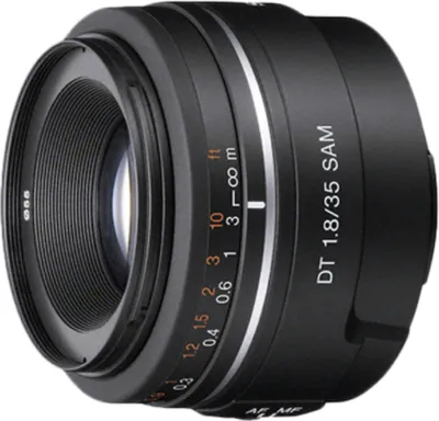 Produktbild von Objektiv Weitwinkel Sony DT 35mm 1.8 SAM 35 mm SAL35F18