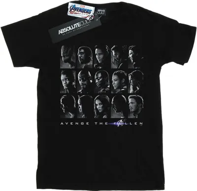 Produktbild von Marvel - "Avengers Endgame The Fallen Heroes" T-Shirt für Herren BI8542 (XXL) (Schwarz)