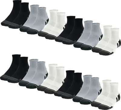 Produktbild von 12 Paar Under Armour Uni Performance Tech Quater
