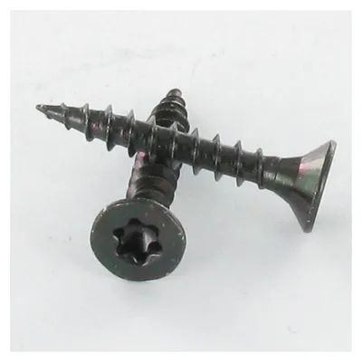 Produktbild von Spanplattenschrauben Senkkopfschraube T20 4X35 Stahl schwarz verzinkt