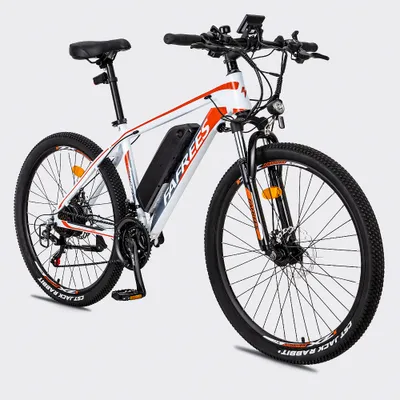 Produktbild von FAFREES Hailong 26 Zoll 250W Elektro Citybike 36V/10Ah Mountainbike 25KM/H ebike für Mann/Frau LCD E-Bike--Weiß
