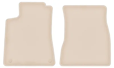 Produktbild von DURBAN Beige Velours-Fußmatten vorne für Mercedes GLA H247 Crossover (2019-)