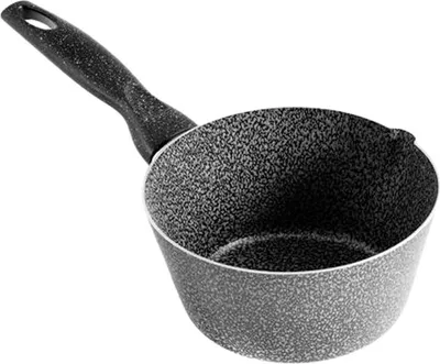 Obrázek produktu pro Home Kastrol s nepřilnavým povrchem Stone, kónický, s rukojetí, Stone, antracit/šedá, 14 cm