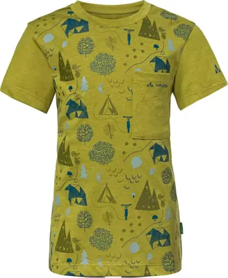 Produktbild von VAUDE Uni Kinder Kids Tammar Aop T-shirt T-shirt Grün 110-116