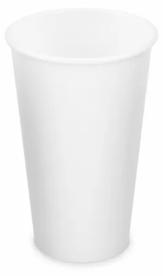 Produktbild von 100x Heiß- und Kaltgetränkebecher Pappbecher weiß 400ml 510ml Ø 90mm