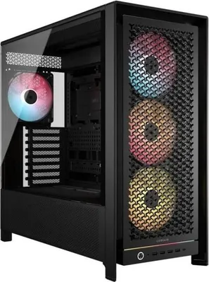 Image de Boîtier PC Corsair 5000D Airflow Mid-Tower, Radiateur jusqu'à 420 mm, Système Modulaire FRAME, Noir