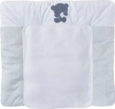 Produktbild von Baby-Delux Wickelauflage 70x75 inkl. abnehmbarer Frotteeauflage Loving Bears Wickelunterlage Wickelkommode, Wickeltisch Baumwolle waschbar