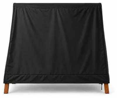 Produktbild von Hollywoodschaukel Abdeckung 3 Sitzer, 216x140x170cm, UV-Schutz, winddicht, Kordelzug & Ösen – Gartenschaukel Schutzhülle & Abdeckplane für Schaukelbank