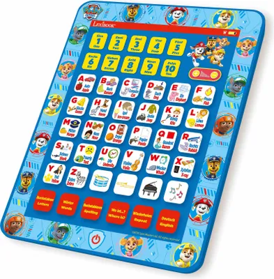 Image de PAW Patrol Tablette d'apprentissage bilingue avec alphabet