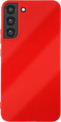 Produktbild von Jaym, Premium Soft Feeling Hülle Samsung Galaxy S22 Plus, Rot