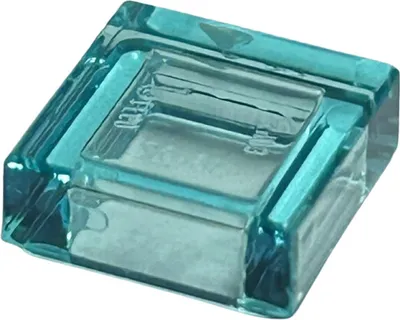 Image de 25 pièces LEGO, pièce c. 3070 en Trans Light Blue