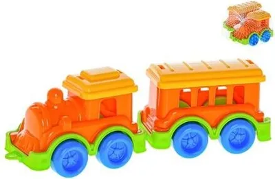Produktbild von Zug mit Wagen 19cm