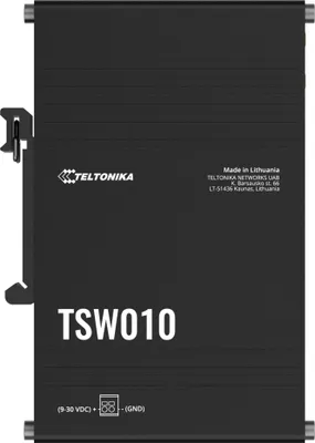 Obrázek produktu pro TELTONIKA INDUSTRIAL 5PORT SWITCH TSW010, rozhraní: 5 x port Ethernet