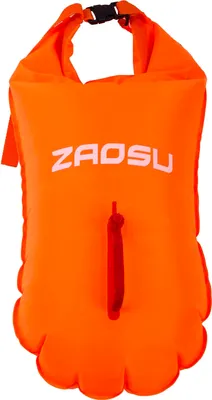 Produktbild von ZAOSU Schwimmboje für Freiwasser, Orange, Zwei-Kammer-System mit Trockenkammer, Polyester, 9 kg, 28 L
