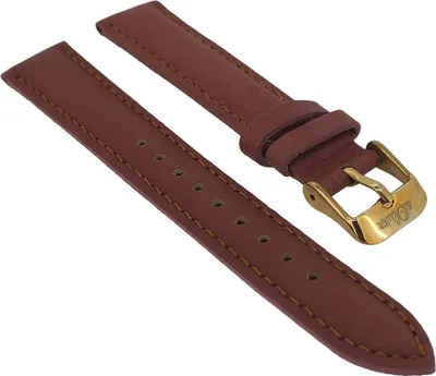 Produktbild von s.Oliver > Uhrenarmband 16mm Leder glatt braun > SO-2939-LQ gepolstert