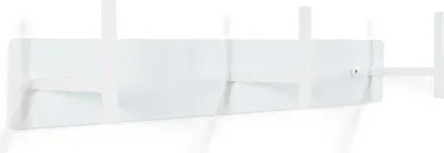 Produktbild von Spinder CHAPMAN 3 Stahl-Garderobe, skandinavisch, Schwarz / Weiß