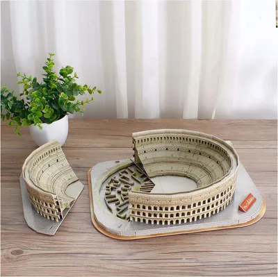 Produktbild von 3D-Puzzle „Das Kolosseum“ – 131 Teile