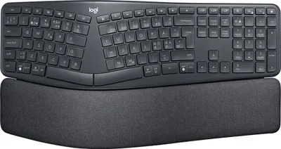 Produktbild von Logitech Ergo K860 ergonomische Bluetooth Tastatur Skandinavisch QWERTY Bulk