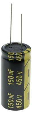 Alu-Elektrolytkondensator 450V 150µF 18x40mm, 5 Stück