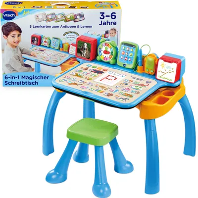Image de VTech, bureau d'apprentissage 6-en-1 "Magischer Bureau", chaise, à partir de 3 ans
