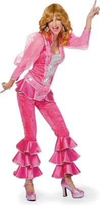 Produktbild von Mamma Mia Disco Kostüm pink Größe: 42