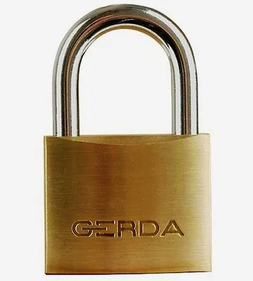 Zdjęcie produktu dla Kłódka Mosiężna Gerda 60Mm