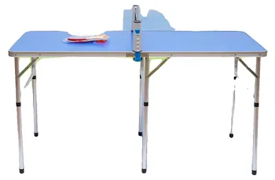 Produktbild von Tischtennisplatte, MDF- und Aluminiumlegierungskonstruktion, 152 x 76 x 76 cm, maximale Tragfähigkeit 20 kg