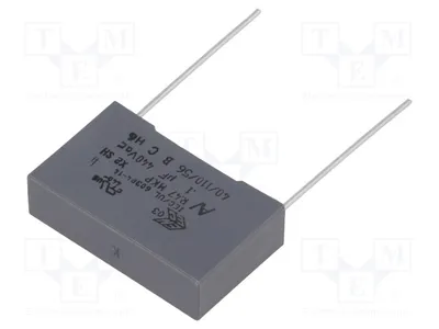 Produktbild von 5x Kondensator: X2 22,5mm 10% 26,5x7x16mm R474N31005001K kondensatoren X2/Y2 100nF