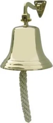 Produktbild von Schiffsglocke Messing leicht 15 cm