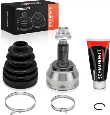 Produktbild von Frankberg 1x Antriebswelle Gelenksatz Vorderachse für VW Touareg 7L Audi Q7 4LB Porsche Cayenne 9PA