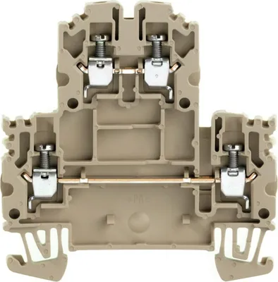 Obrázok produktu pre Weidmüller 1041600000, Béžová, 2,5 mm², 24 A, 61 mm, 11,057 g, 100 kusov