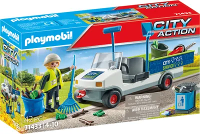 Produktbild von PLAYMOBIL City Action 71433 Stadtreinigung mit E-Fahrzeug