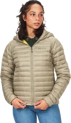 Produktbild von Marmot Hype Down Jacke Beige,Grün S Frau Beige,Grün S