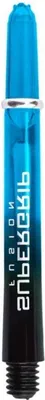 Image de Harrows - Lot de 10 fléchettes "Supergrip Fusion" CS972 (M) (Noir/Aqua)