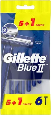 Immagine prodotto di Gillette Blue II, rasoio ad umido (6 denti)