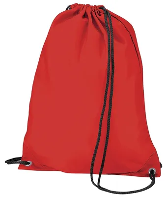 Produktbild von BagBase Budget Turnbeutel, wasserabweisend, 11 Liter FK212 (Einheitsgröße) (Rot)