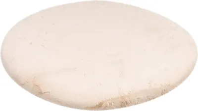 Produktbild von Lalee Heaven - Runder Teppich - Teppich - Teppich - Hochflor - Superweich -bequem Flauschig - Kaninchenfell- 160x160 cm Rund beige