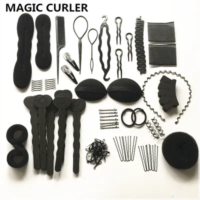 Produktbild von Haare Frisuren Hilfe Set Maker/Flechthilfe Haare Zubehör Kit mit